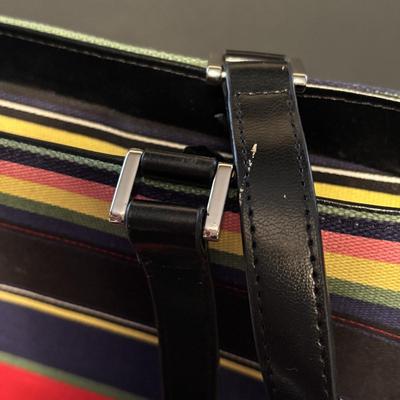 LOT 189: Kate Spade Vibrant Striped Tote Bag