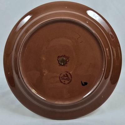 LOT 196: Vintage Stangl Pottery 3-Tier Tidbit Tray, Copper Lusterware Teapot & Creamer & More