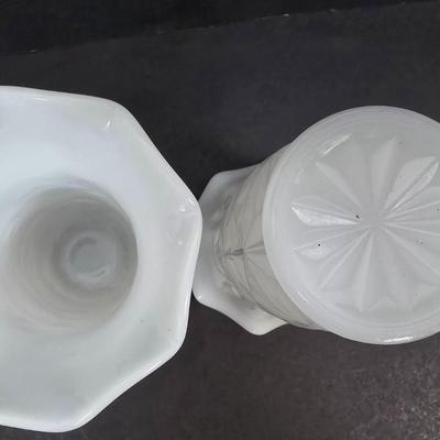 LOT 198: Vintage Milk Glass Collection