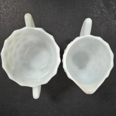 LOT 198: Vintage Milk Glass Collection
