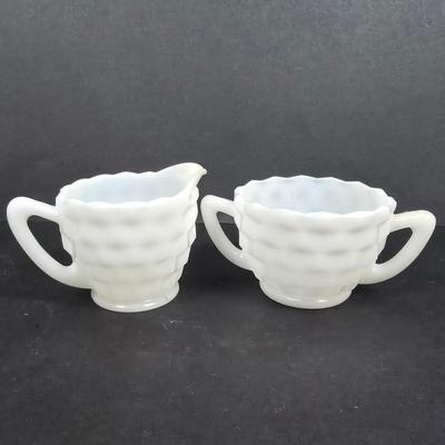 LOT 198: Vintage Milk Glass Collection