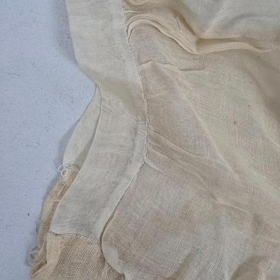 LOT 203: Wannamakers' Boys Shop Cap with Antique Pantaloons, Wool Shorts, and Ribbons
