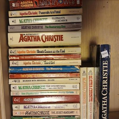 Agatha Christie paperback collection