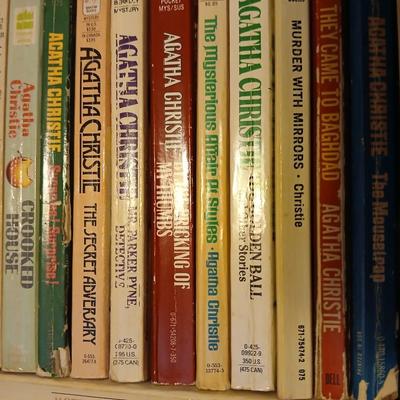 Agatha Christie paperback collection