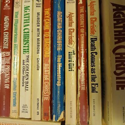 Agatha Christie paperback collection