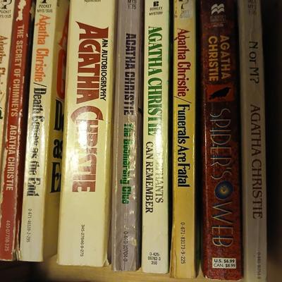 Agatha Christie paperback collection