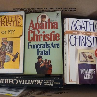 Agatha Christie paperback collection