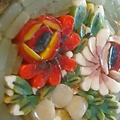 Vintage Brooch pins - Germany micro floral mosaic - Dutch Delft - W. Germany Scarf Clip - redwood burl brooch - Floral hatpin