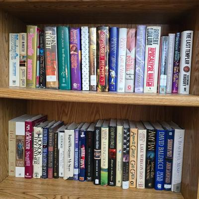 Hardback books Ken Follett - Robert Ludlum - Lilian Jackson Braun - Andrew Greeley - Larry McMurtry and other great authors