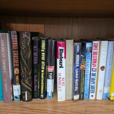 Hardback books - Folk art paintings - SpellBinder - Portrait of a Golden age - The last Detective and other great titles