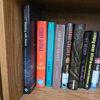 Hardback books - Folk art paintings - SpellBinder - Portrait of a Golden age - The last Detective and other great titles