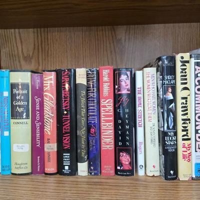 Hardback books - Folk art paintings - SpellBinder - Portrait of a Golden age - The last Detective and other great titles