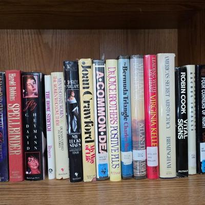 Hardback books - Folk art paintings - SpellBinder - Portrait of a Golden age - The last Detective and other great titles