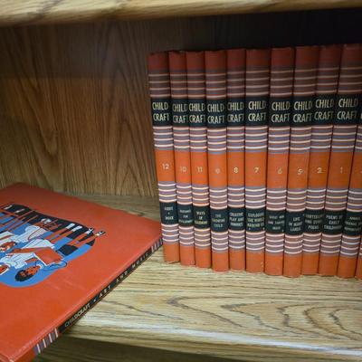Vintage Child Craft hardback book collection