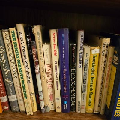 Books - mix of health, stories and instruction books - wide variety!