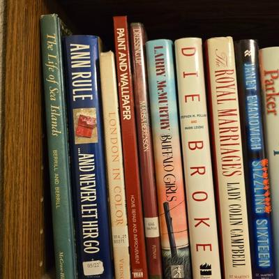 Hardback Books - Helen Hayes - June Deveraux - Margret Truman - Paul Erdman - and other great authors