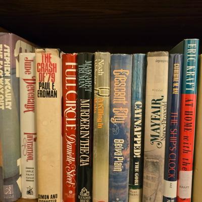 Hardback Books - Helen Hayes - June Deveraux - Margret Truman - Paul Erdman - and other great authors