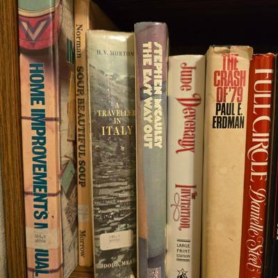 Hardback Books - Helen Hayes - June Deveraux - Margret Truman - Paul Erdman - and other great authors