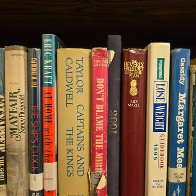 Hardback Books - Helen Hayes - June Deveraux - Margret Truman - Paul Erdman - and other great authors