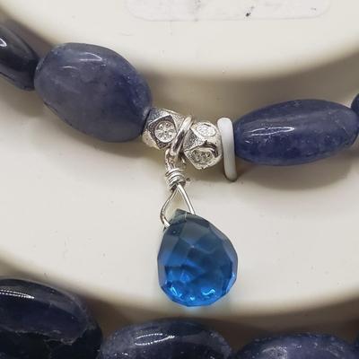 Inspirational Sterling & Stone Bracelet and Necklace Sets (ST-KD)