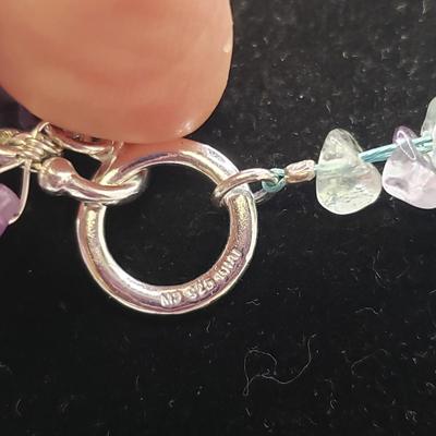 Inspirational Sterling & Stone Bracelet and Necklace Sets (ST-KD)