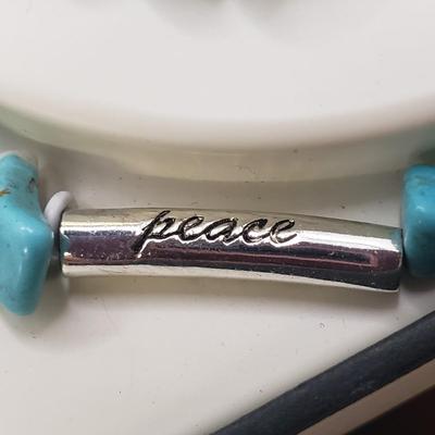 Inspirational Sterling & Stone Bracelet and Necklace Sets (ST-KD)