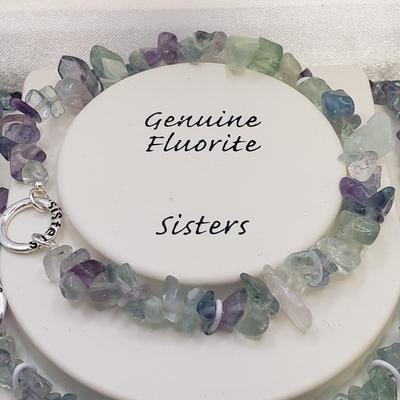 Inspirational Sterling & Stone Bracelet and Necklace Sets (ST-KD)