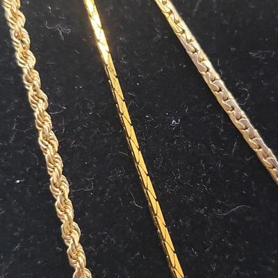 Five Stone Pendants and 14K Necklaces (ST-KD)