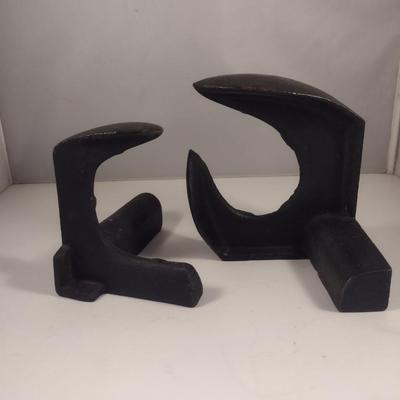 Pair of Cast Iron Shoe Anvils