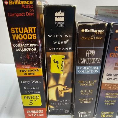Assorted Audiobooks on CD (B2-JS)