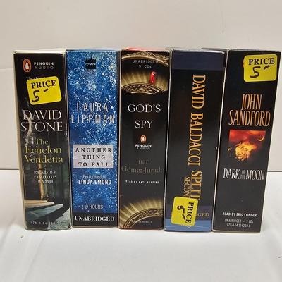 Assorted Audiobooks on CD (B2-JS)