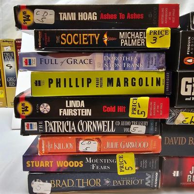 Assorted Audiobooks on CD (B2-JS)