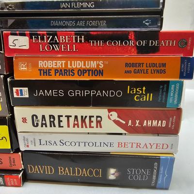 Assorted Audiobooks on CD (B2-JS)
