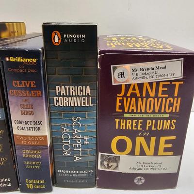 Assorted Audiobooks on CD (B2-JS)