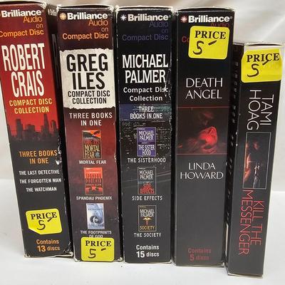 Assorted Audiobooks on CD (B2-JS)