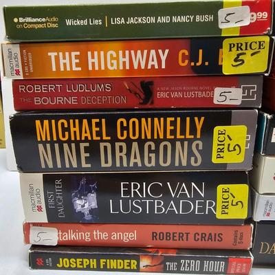 Assorted Audiobooks on CD (B2-JS)