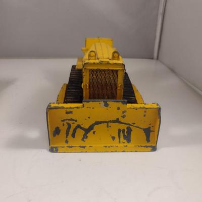 Pair of Vintage Cast Metal International Harvester Tractors