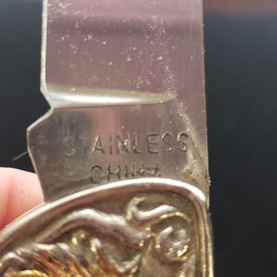 Two Seiko & Lovys Watches and Stainless Decorative Knife (ST-KD)