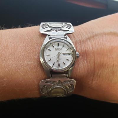 Two Seiko & Lovys Watches and Stainless Decorative Knife (ST-KD)