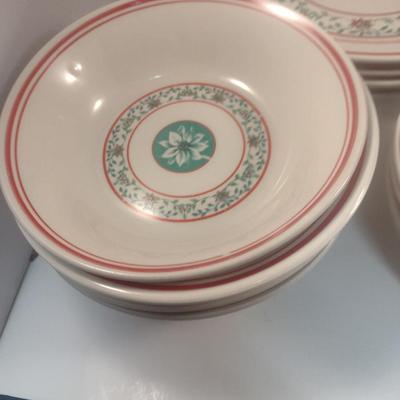 Collection of Christmas Dinner and Drink Ware