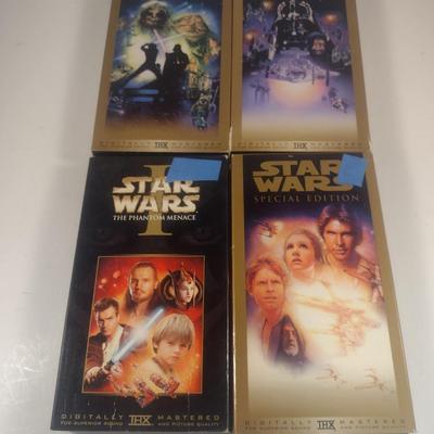 Star Wars VHS Tapes- Two are Special Edition