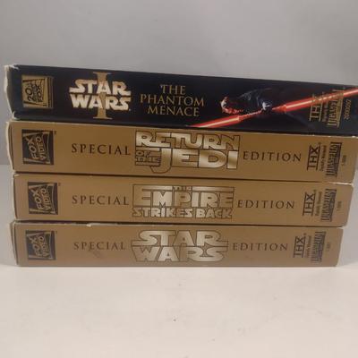 Star Wars VHS Tapes- Two are Special Edition