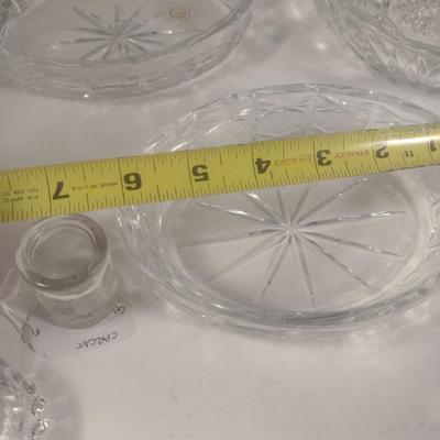 Collection of Glass Ware- Bowls, Home Decor, etc.
