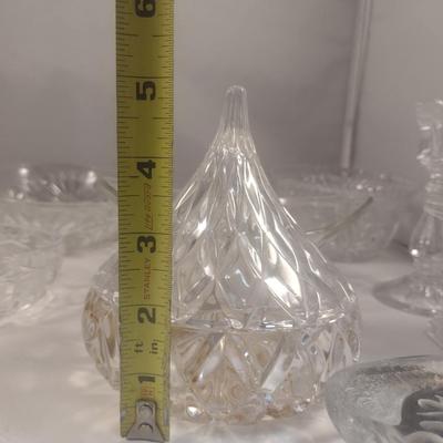 Collection of Glass Ware- Bowls, Home Decor, etc.