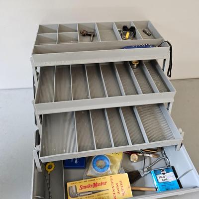 Tool Boxes & Large Assortment of Tools (G-JS)
