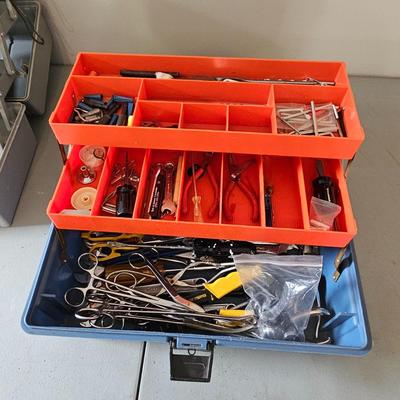 Tool Boxes & Large Assortment of Tools (G-JS)