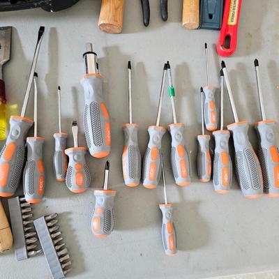 Tool Boxes & Large Assortment of Tools (G-JS)