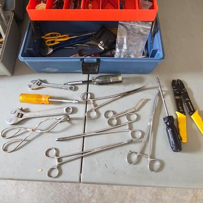 Tool Boxes & Large Assortment of Tools (G-JS)