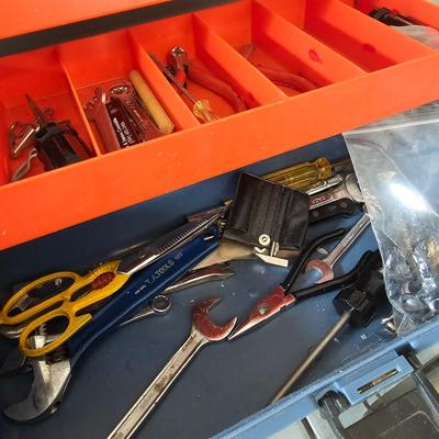 Tool Boxes & Large Assortment of Tools (G-JS)