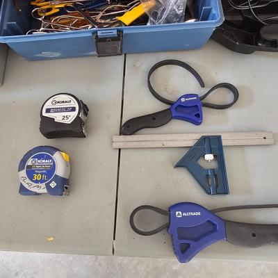 Tool Boxes & Large Assortment of Tools (G-JS)